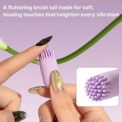 Смарт-віброяйце Svakom Plume Pastel Lilac, 2 мотори, м&rsquo;який кінчик для стимуляції клітора SX4325 фото