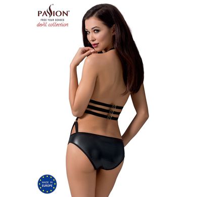 Боди монокини под латекс Passion Exclusive LAMIS BODY XXL/XXXL, black PS24803 фото