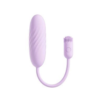 Смарт-віброяйце Svakom Plume Pastel Lilac, 2 мотори, м&rsquo;який кінчик для стимуляції клітора SX4325 фото