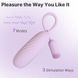 Смарт-віброяйце Svakom Plume Pastel Lilac, 2 мотори, м&rsquo;який кінчик для стимуляції клітора SX4325 фото 18