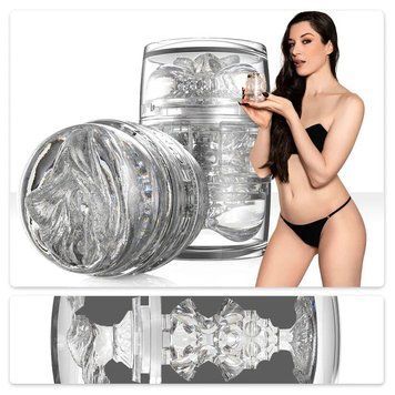 Двусторонний мастурбатор Fleshlight Quickshot Stoya, компактный, сквозной, со слепка вульвы и ануса SX0680 фото