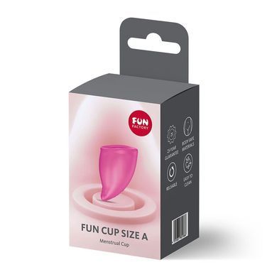Менструальная чаша Fun Factory FUN CUP SIZE A Magenta (мятая упаковка!!!) SX3681-R фото