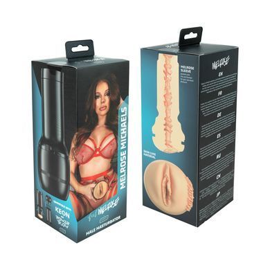 Мастурбатор Kiiroo Feel MelRose Michaels PBC, совместим с PowerBlow, Control и Keon, копия вагины порнозвезды SX1228 фото