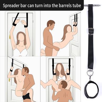 БДСМ-набор LOCKINK YEAHWOW Door Swing & Leg Spreader Bondage set SX2847 фото