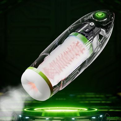 Смарт-мастурбатор BANANASOME ROCKET X7, вібрації, стискання, імітація фрикцій, підігрів SX2329 фото