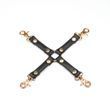 Хрестовина Liebe Seele Black Organosilicon Hogtie, екошкіра SO9487 фото