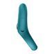 Эрекционное виброкольцо с двойной стимуляцией клитора Fun Factory NŌS CLASSIC Bottle Green, 2 мотора SX3727 фото 5