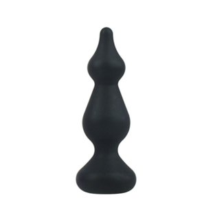 Анальна пробка Adrien Lastic Amuse Mini Black (S) з двома переходами, макс. діаметр 3 см AD20289 фото