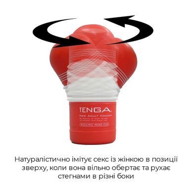 Мастурбатор Tenga Rolling Head Cup с интенсивной стимуляцией головки SO4547 фото