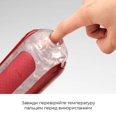 Набор мастурбатора с нагревателем Tenga Flip Zero Red + Flip Warmer SO4720 фото