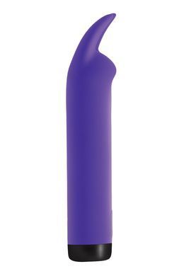 Вібратор S Pleasures Bullets Amethyst, фіолетовий, з двома відростками, 10 режимів, діаметр 2,8 см SX1604 фото