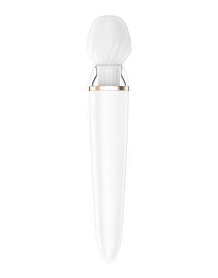 Смарт-вібромасажер зі змінною головкою Satisfyer Double Wand-er SO6135 фото