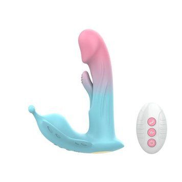 Вібратор Loviss Becky Trigger Panty Vibrator, носимий, вібрація + манливий рух, пульт ДК SX3991 фото