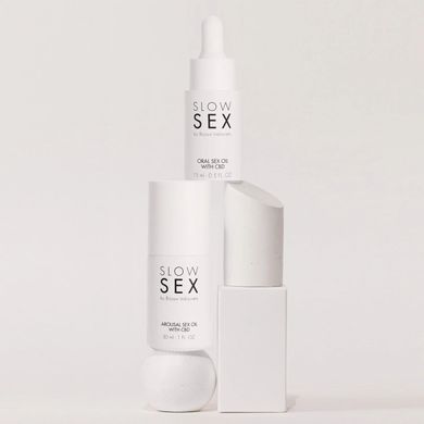 Масло для возбуждения Bijoux Indiscrets SLOW SEX Arousal Sex Oil CBD (30 мл) SO9342 фото