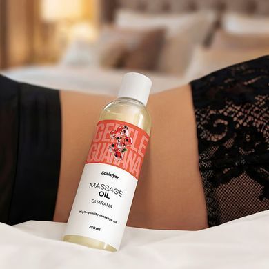 Распродажа!!! Массажное масло Satisfyer Massage Oil Guarana 250 мл (срок 30.04.2027) SX2711-R фото