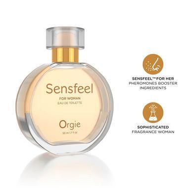 Жіночі парфуми з феромонами Orgie &ndash; Sensfeel for Woman (50 мл), квітково-фруктовий аромат SX2186 фото