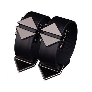 БДСМ-набор LOCKINK Moonlight Treasure Chest, черный, натуральная кожа SX0859 фото