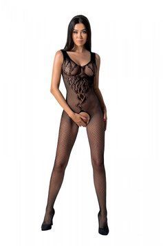 Бодистокинг с крыльями Passion BS098 One Size, black, средняя сетка, открытый доступ SO8935 фото