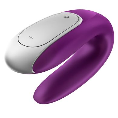 Смарт-вибратор для пар Satisfyer Double Fun (Violet) с пультом ДУ SO5059 фото