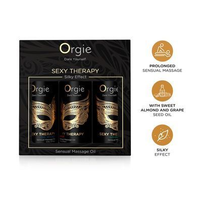 Набір масажних олій Orgie &ndash; Sexy Therapy Mini Size Collection (3х30 мл) SX1545 фото
