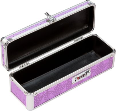 Кейс для зберігання секс-іграшок BMS Factory - The Toy Chest Lokable Vibrator Case Purple з кодовим SO5562 фото