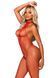 Эротический сетчатый бодистокинг Leg Avenue Racer neck bodystocking Red SO9158 фото 6