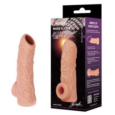 Насадка на член Kokos Nude Sleeve NS 001 S SX4624 фото