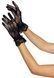 Короткие перчатки Leg Avenue Floral lace wristlength gloves Black SO9161 фото 2