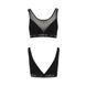 Топ з прозорою вставкою Passion PS002 TOP S, black SO4201 фото 5
