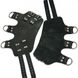 Поножи-манжеты для подвеса за ноги Art of Sex – Leg Cuffs For Suspension, черные, натуральная кожа SO5182 фото 3