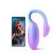 Смарт-виброяйцо Magic Motion Flamingo Max Blue 2 в 1: виброяйцо и тренажер Кегеля, 10 режимов SX3227 фото