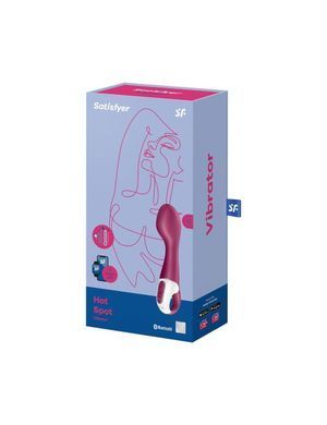 Смарт вибратор точки G Satisfyer Hot Spot с функцией подогрева SO6105 фото