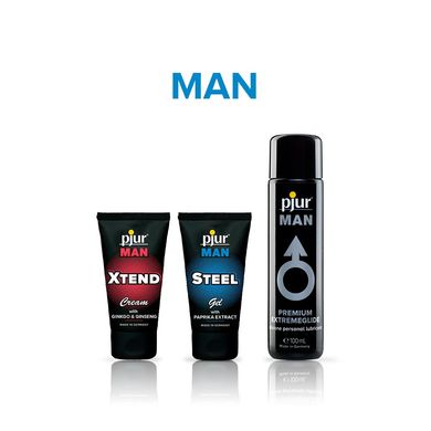 Гель для пениса стимулирующий pjur MAN Steel Gel 50 ml с экстрактом паприки и ментолом PJ12910 фото