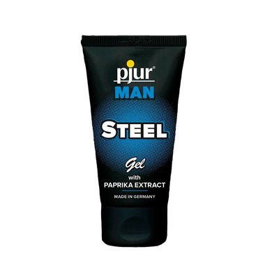 Гель для пениса стимулирующий pjur MAN Steel Gel 50 ml с экстрактом паприки и ментолом PJ12910 фото