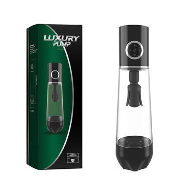 Автоматическая вакуумная помпа Men Powerup Luxury Pump с вибромассажем SX4045 фото