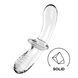 Дилдо Satisfyer Double Crystal (Transparent) (м'яте паковання!!!) SO8784-R фото 1