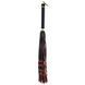 Флогер LOCKINK SEVANDA Red & Black Braided Tail Flogger, червоно-чорний, хвости з вузликами SX0876 фото 2