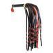 Флогер LOCKINK SEVANDA Red & Black Braided Tail Flogger, червоно-чорний, хвости з вузликами SX0876 фото 1