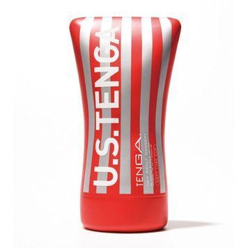 Мастурбатор Tenga US Soft Tube Cup (мягкая подушечка большая) сдавливаемый, супермощное всасывание SO7040 фото