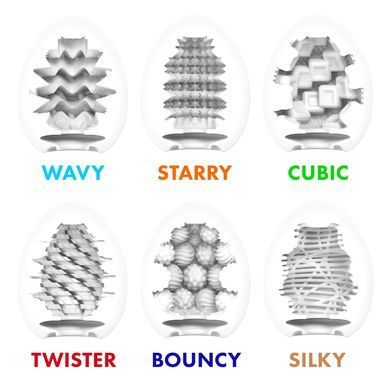 Мастурбатор-яйце Tenga Egg Wavy SX4017 фото