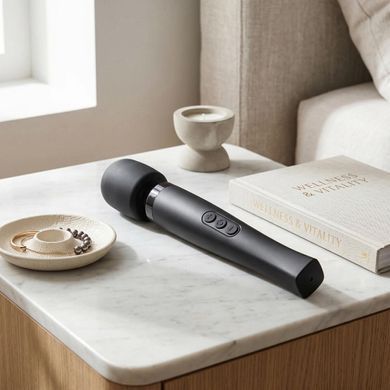 Вібромасажер MyMagicWand - Wand Massger Large Black SX5014 фото