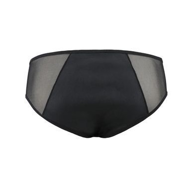 Мужские слипы на молнии Passion 042 SLIP TIMMY S/M Black, экокожа, сетка SO7598 фото