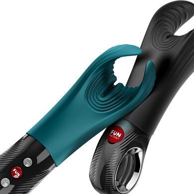Вибратор для пениса Fun Factory MANTA Bottle Green, подходит для парных игр SX4298 фото