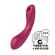 Вакуумний стимулятор з вібрацією Satisfyer Curvy Trinity 1 Red, іграшка 3в1 SO8407 фото