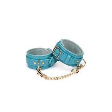 Поножи Liebe Seele Blue Lamb Leather Ankle Cuffs with Velvet Lining SX4845 фото