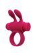 Эрекционное виброкольцо S Pleasures Premium Rabbit Ring розовое, со съемной вибропулей и ушками SX1609 фото 1