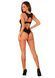 Кружевное боди Obsessive Donna Dream crotchless teddy M/L Black, открытый доступ SO8634 фото 7