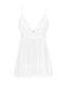 Пеньюар и трусики Obsessive Heavenlly babydoll & thong XS/S SO8163 фото 3