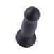 Силиконовый дилдо для секс-машин Hismith 7.2" Black Silicone Anal Dildo, система KlicLok SX4007 фото 3