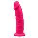 Фалоімітатор SilexD Oscar Pink (MODEL 2 size 9in), двошаровий, силікон + Silexpan, діаметр 5,4см SO9926 фото